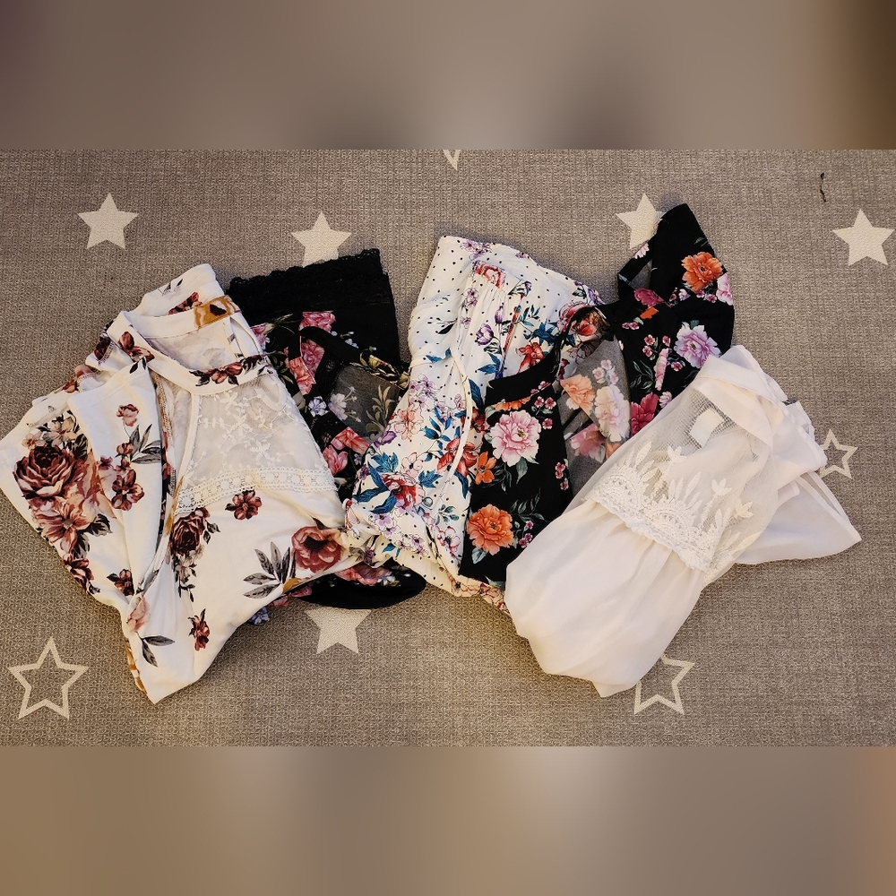 Torrid set lot bundle tank top blouses size 0x
